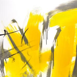 Bushido 7 virtues, 2020, Smalto industriale su tela, 70x80cm