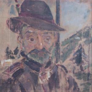 Ritratto, , Olio su tela, 35x40cm