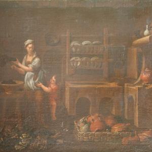 Madre e figlio, , Olio, 50x63cm