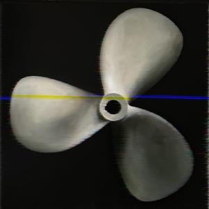 Elica, 2021, Olio su tela, 120x120cm