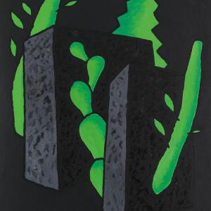 Sotto il Vulcano, 2022, Olio su tela, 120x140cm