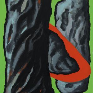 Pietre, 2021, Olio su tela, 35x45cm