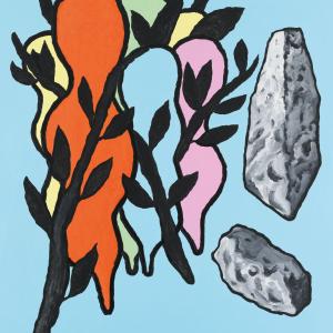 Il bosco della memoria, 2021, Olio su tela, 120x140cm