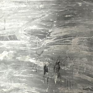 Equilibrio, 2001, Acido su zinco, 54x54cm