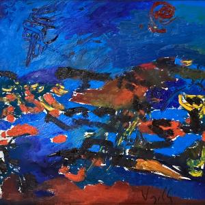 Astratto, , Olio su tela, 40x50cm