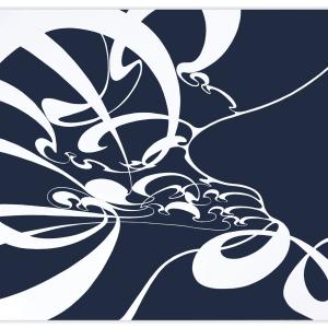 Bluniverse #1, 2022, Acrilico su tela, 130x210cm