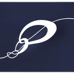 Bluniverse #2, 2022, Acrilico su tela, 130x210cm