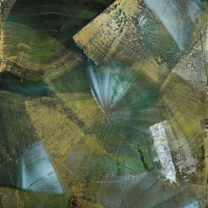 Sulla fragilità, 2024, Inchiostri e pigmenti su tela, 70x50cm