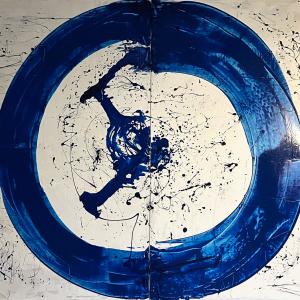 Senza Sensi, 2024, Acrilico su tela, 200x148cm