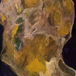 Corpo a corpo CAP.4 - FIGLIA, 2023, Olio su tela, 200x90cm