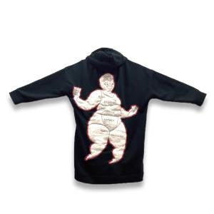 Well Behaved Women, 2023, Ricamo, quilting e inchiostro su giacca, 130x110cm