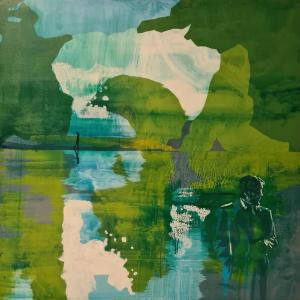 Abandon, 2021, Oil on canvas, 120x120cm