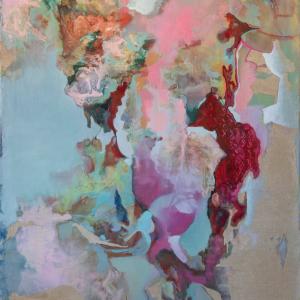 Cieli aperti, 2022, Olio su tela, 180x130cm