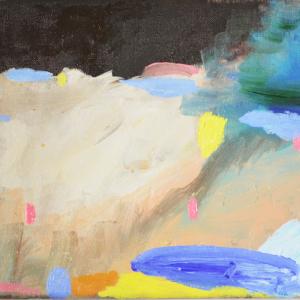 Tempesta in Siviglia, 2021, Olio su tela, 24x30cm