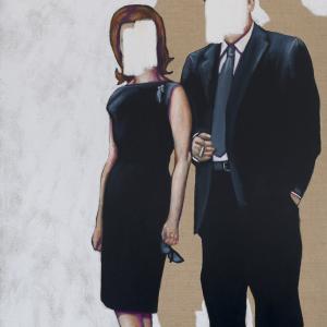 Cannot Turn Back the Clock, 2022, Olio su tela, 160x120cm