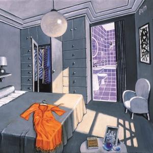 3.09 la robe orange, 2009, Olio su tela, 100x81cm