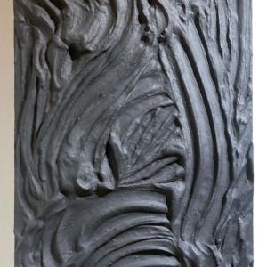 Black hole, 2011, Tecnica mista su legno, 67x36cm