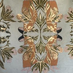 The fall, 2025, Tecnica mista su tela, 160x 207cm